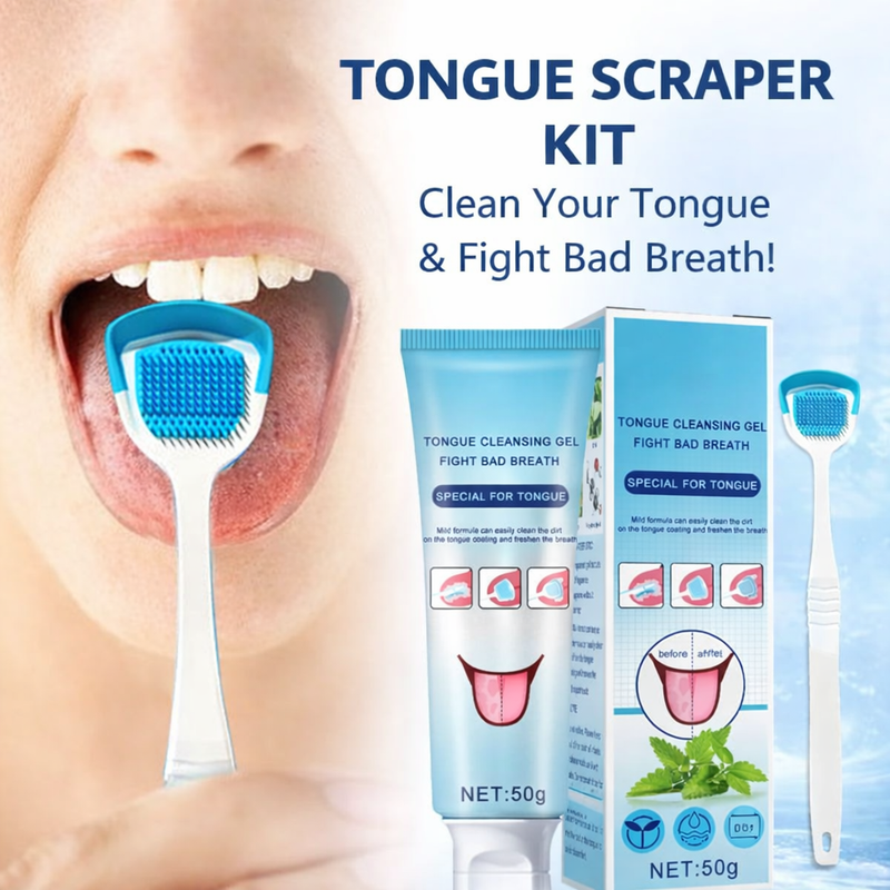90% of Bad Breath Starts on Your Tongue